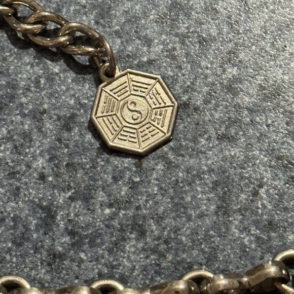 Vintage POWERPUFF GIRLS Silver Tone Waist Chain Charm Belt- Blossom Bubbles - Picture 10 of 12